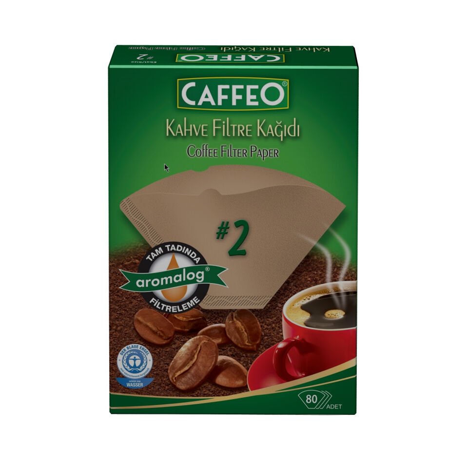 Caffeo 1x2/80 Kahve Filtre Kağıdı