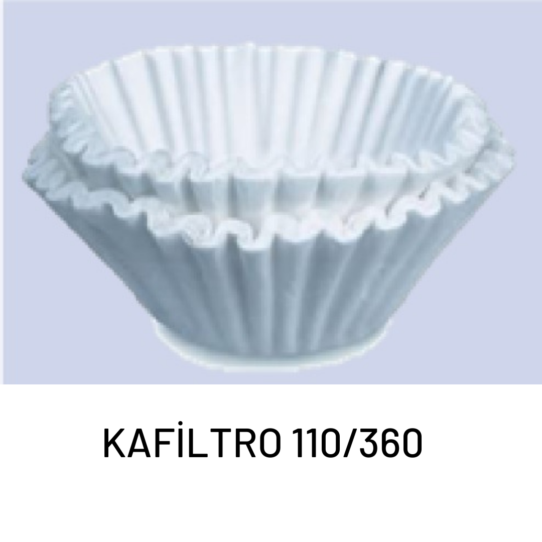 Kafiltro 110/360 Basket Filtre Kağıdı (500 Adet)