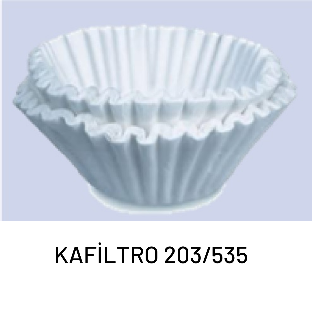 Kafiltro B20 / 203/535 Basket Filtre Kağıdı (500 Adet)