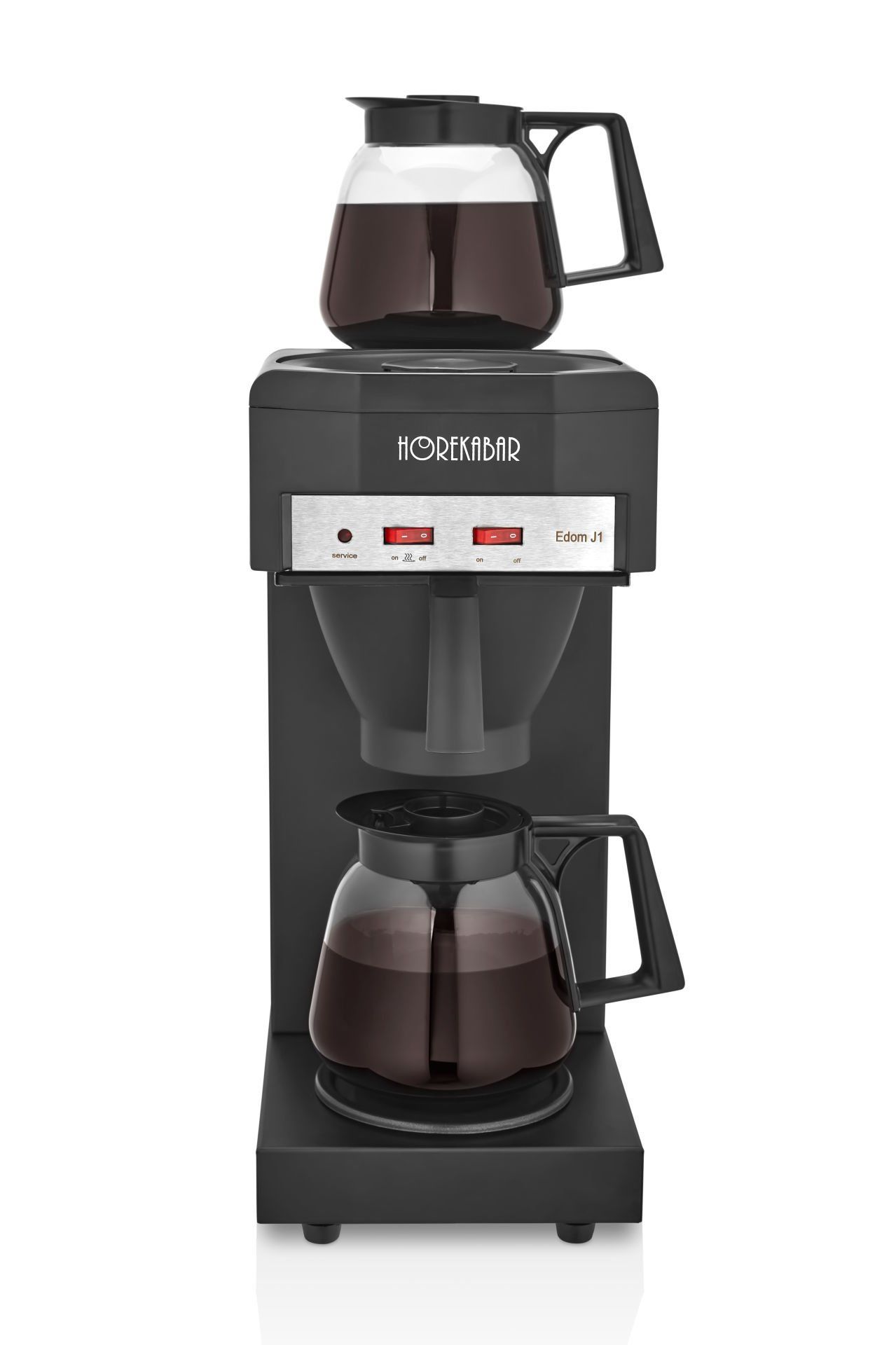 HOREKABAR EDOM J1 FİLTRE KAHVE MAKİNESİ ( FULL SİYAH)