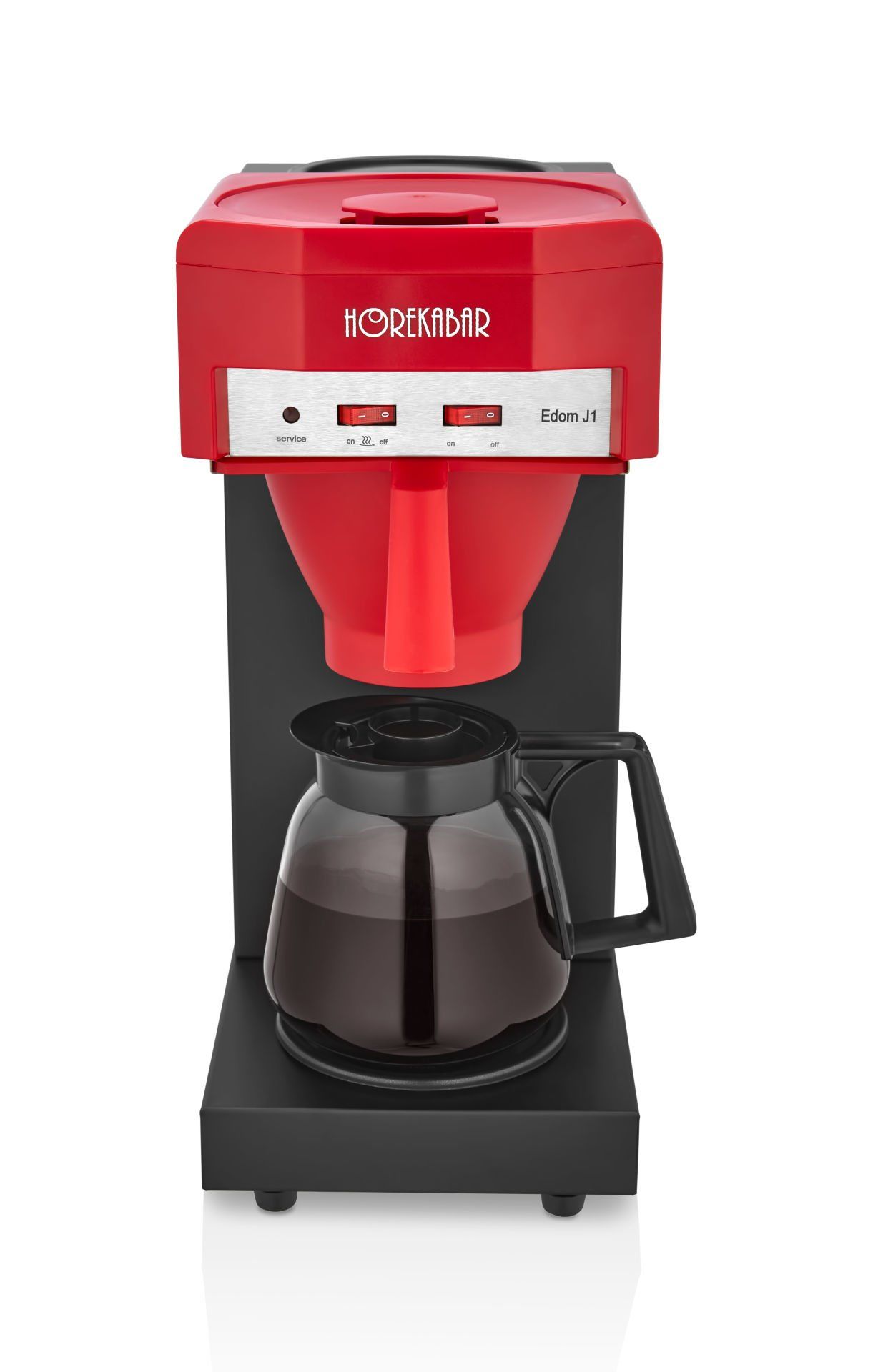 HOREKABAR EDOM J1 FİLTRE KAHVE MAKİNESİ (SİYAH)