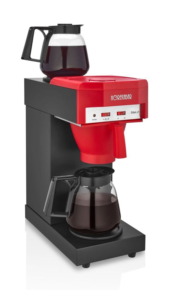 HOREKABAR EDOM J1 FİLTRE KAHVE MAKİNESİ (SİYAH)