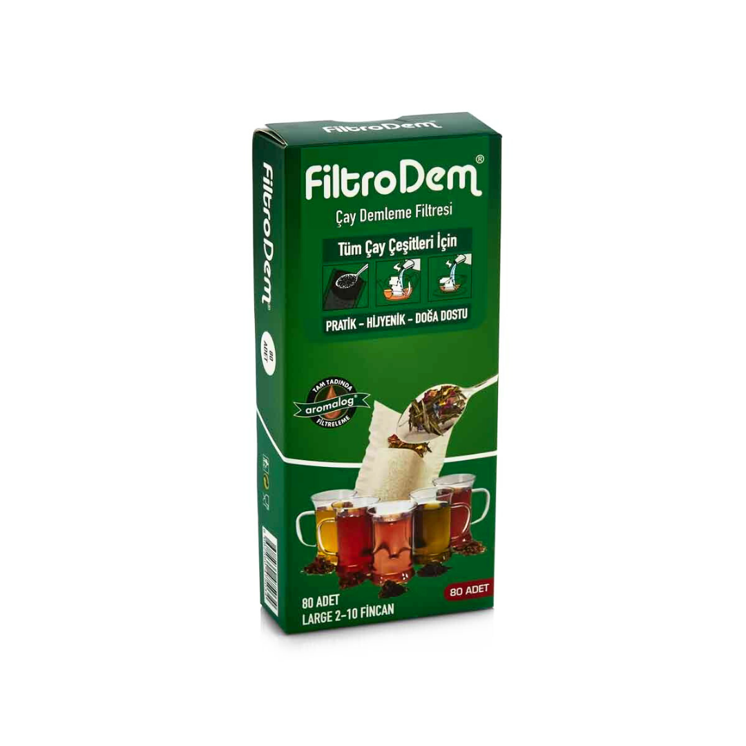 FiltroDem Çay Demleme Filtresi L (2-10 Fincan)