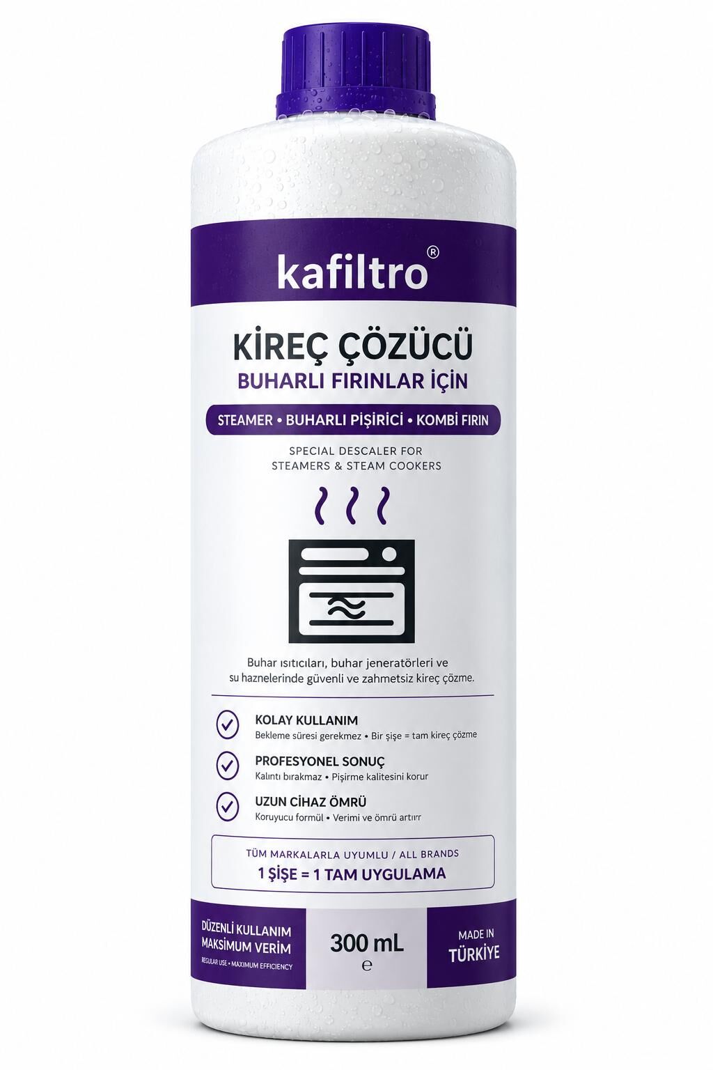 Buharlı Fırın ve Steamer Kireç Çözücü (300 ml)