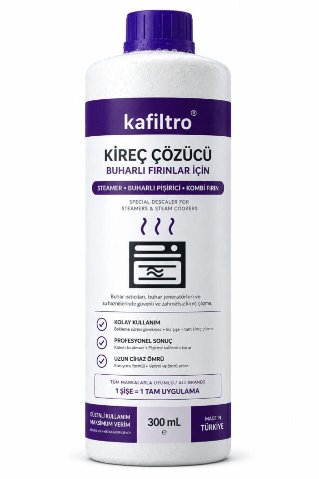 Buharlı Fırın ve Steamer Kireç Çözücü (300 ml)